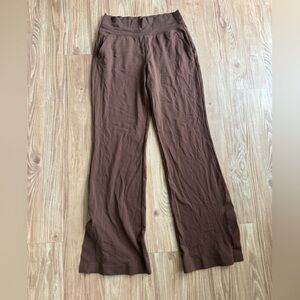 Athleta Brown Wide-Leg Pants